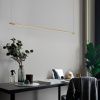 Zlaté kovové závěsné LED světlo Nova Luce Elettra 120 cm -fv-interier-25