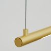 Zlaté kovové závěsné LED světlo Nova Luce Elettra 120 cm -fv-interier-25