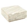 Béžový mramorový úložný box Shari 16 x 16 cm