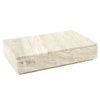 Béžový mramorový úložný box Shari 30 x 18 cm