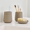 Šedobéžová porcelánová miska na mýdlo Nova One -fv-interier-25