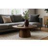 Hnědý dřevěný konferenční stolek Ron 80 cm -fv-interier-25