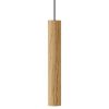 Dubové závěsné LED světlo Chimes 3,5 cm
