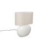Béžová keramická stolní lampa DUTCHBONE HAILEY