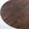 Hnědý dřevěný jídelní stůl Aron 130 cm -fv-interier-25