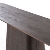 Hnědý dřevěný toaletní stolek Aron 180 x 40 cm -fv-interier-25