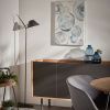Černá kovová stojací lampa Kave Home Aurelia 152 cm -fv-interier-25