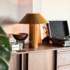 Hnědá kovová stolní lampa Pallas -fv-interier-25