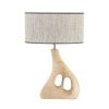 Dřevěná stolní lampa Shiboo
