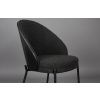 Černá bouclé jídelní židle DUTCHBONE RODIN -fv-interier-25
