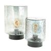 Skleněná stolní lampa Silon 33 cm