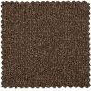 Hnědá bouclé lavice Zuno 160 cm