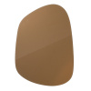 Hnědé závěsné zrcadlo Amber 82 x 60 cm