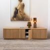 Dubový TV stolek Mora 200 x 45 cm -fv-interier-25