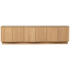 Dubový TV stolek Mora 200 x 45 cm