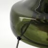 Zeleno-bílá skleněná stolní lampa Matte -fv-interier-25