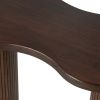 Hnědý dřevěný pracovní stůl J-line Infinity 120 x 64 cm -fv-interier-25