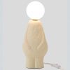 Béžová kameninová stolní lampa J-line Figure -fv-interier-25