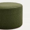Zelený bouclé taburet Kave Home Kaeli 60 cm -fv-interier-25