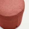 Terakotově červený bouclé taburet Kave Home Kaeli 43 cm -fv-interier-25