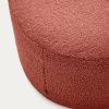 Terakotově červený bouclé taburet Kave Home Kaeli 60 cm -fv-interier-25