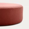 Terakotově červený bouclé taburet Kave Home Kaeli 90 cm -fv-interier-25