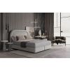 Světle béžová sametová postel boxspring HAVANA 140 x 200 cm -fv-interier-25