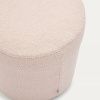 Růžový bouclé taburet Kave Home Kaeli 43 cm -fv-interier-25