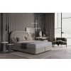 Béžová sametová postel boxspring HAVANA 140 x 200 cm -fv-interier-25