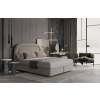 Béžová sametová postel boxspring HAVANA 160 x 200 cm -fv-interier-25