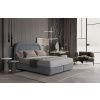 Šedá sametová postel boxspring HAVANA 140 x 200 cm -fv-interier-25