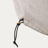 Béžový bouclé potah na taburet Kave Home Kaeli 60 cm -fv-interier-25