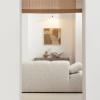 Světle hnědý kovový TV stolek Ellise 120 x 35 cm -fv-interier-25