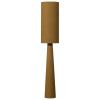 Hnědá bouclé stojací lampa Lofa 187 cm