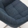 Modré čalouněné otočné křeslo Kave Home Jaspe -fv-interier-25