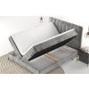 Šedá čalouněná postel boxspring AGGAZ 200 x 200 cm -fv-interier-25