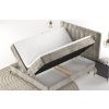 Béžová čalouněná postel boxspring AGGAZ 140 x 200 cm -fv-interier-25