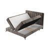 Hnědá čalouněná postel boxspring AGGAZ 140 x 200 cm -fv-interier-25