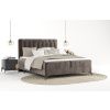Hnědá čalouněná postel boxspring AGGAZ 200 x 200 cm -fv-interier-25