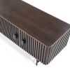 Hnědý dřevěný TV stolek Remi 170 x 45 cm -fv-interier-25