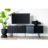 Černý dřevěný TV stolek Remi 170 x 45 cm -fv-interier-25