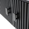 Černý dřevěný TV stolek Remi 250 x 45 cm -fv-interier-25