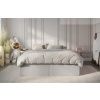 Světle béžová sametová postel boxspring ASH 200 x 200 cm -fv-interier-25