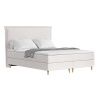 Světle béžová čalouněná postel boxspring CALMA 200 x 200 cm -fv-interier-25