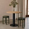Černý dubový bistro stolek Sool 80 cm -fv-interier-25