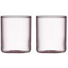 Set dvou růžových sklenic Torino 60 ml