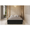 Černá čalouněná postel boxspring CHESTNUT 140 x 200 cm -fv-interier-25