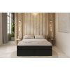 Černá čalouněná postel boxspring CHESTNUT 200 x 200 cm -fv-interier-25