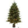 Umělý vánoční strom s LED světlem J-line Rega 210 cm
