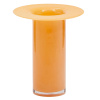 Oranžová skleněná váza Kave Home Kelse 26 cm